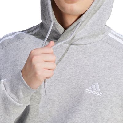 11. adidas Essentials Fleece 3-Stripes Hoodie M IJ6474