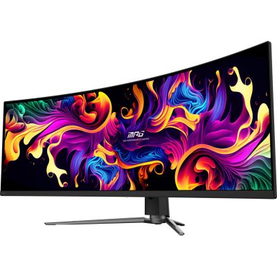 15. MSI MPG 491CQP QD-OLED Computer Monitor 124.5 cm (49") 5120 x 1440 px Dual WQHD Black