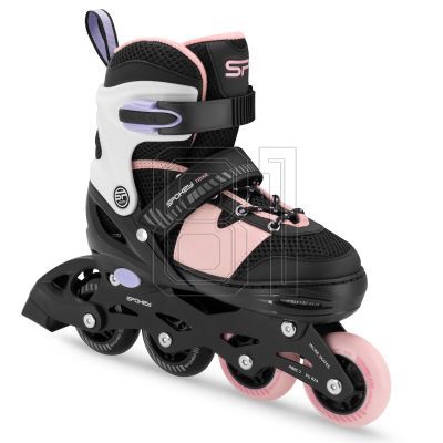 3. Spokey Trixie BK/PK Jr SPK-944680 roller skates size 39-42