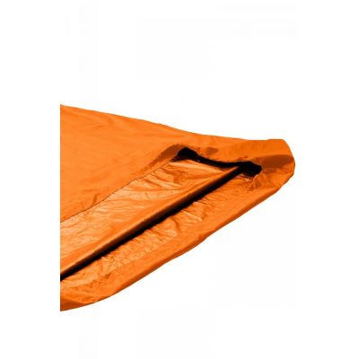 3. ORTOVOX Bivy Double Adult Rectangular Polyurethane Sleeping Bag Blue, Orange