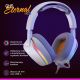 13. Glorious Gaming Glorious GHS Eternal RGB – RGB Stereo Gaming Headphones for PC, PS5, PS4, Switch – Custom-Tuned Drivers, Detachable Microphone, USB-C – Durable, 24/7 Comfort – White