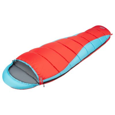 2. NILS CAMP NC2012 Sleeping Bag, Red and Blue
