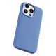 13. iCarer Litchi Premium Leather Case iPhone 14 Pro Max Magnetic Leather Case with MagSafe Light Blue (WMI14220712-LB)