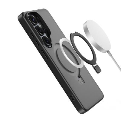 6. Dux Ducis Yind Case for Samsung Galaxy S26 Ultra with Stand, Compatible with MagSafe - Black