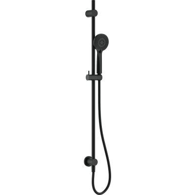 3-function shower set with a shower rail - concealed connection