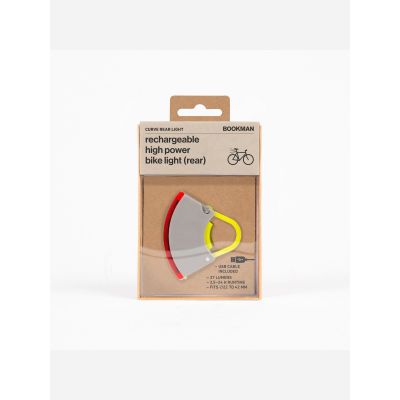 6. BOOKMAN Curve Rear Light 37lm Green