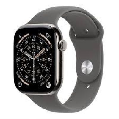 Apple Watch Series 11GPS + Cellular 46mmNatural Titanium Case with Natural Milanese Loop - M/L