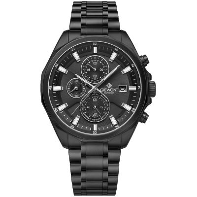 Men's Watch Giewont Chronograph Sapphire Black GW7290-B1