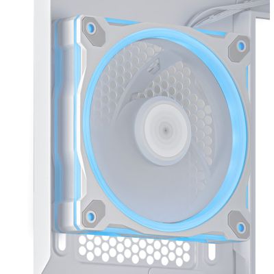 11. ASUS PRIME AP202 TG ARGB WHITE Case