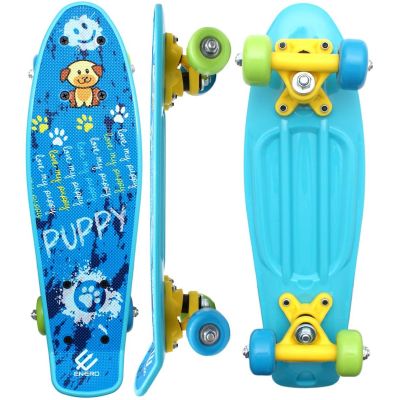 9. ENERO MINI PUPPY PLASTIC SKATEBOARD