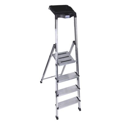 6. Krause Secury 126528 4-step aluminum ladder