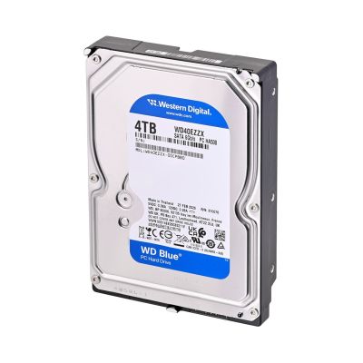 2. WD Blue WD40EZZX HDD (4 TB ; 3.5"; 256 MB; 5400 rpm)