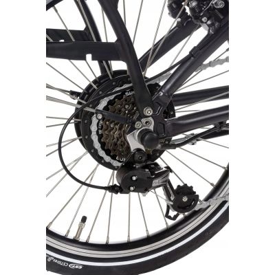 15. Snapp City-E Graphite Folding Electric Bike