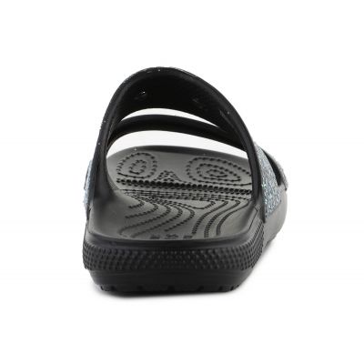 4. Crocs Classic Glitter Sandal Jr 207788-0C4