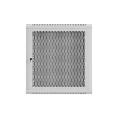 3. LANBERG 19" 12U 600X600 GREY WALL-MOUNTED RACK CABINET WITH PERFORATED DOORS (FLAT PACK)