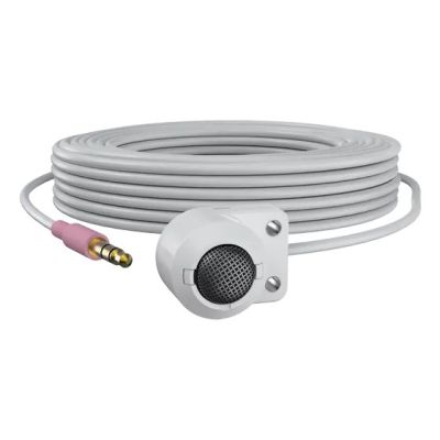 Axis 01560-001 Microphone White Security Camera Microphone