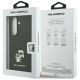 8. Karl Lagerfeld Saffiano Karl&Choupette Pin Case for Samsung Galaxy Z Fold7 - Black
