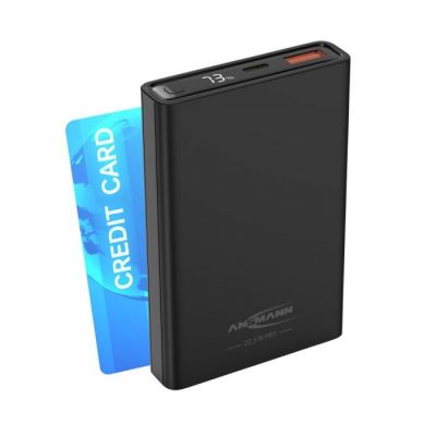8. Ansmann 1700-0154 Lithium-Ion (Li-Ion) Power Bank 10000 mAh Black