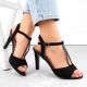 8. Sergio Leone W SK438 suede sandals, black