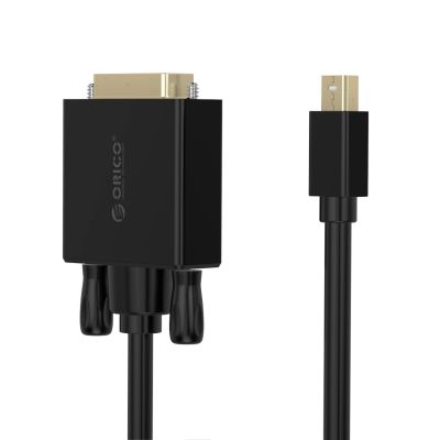 5. Orico XD-MDTD Mini DisplayPort to DVI Full HD 60 Hz Cable 2 m - Black