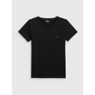 6. Women's slim plain T-shirt 4F 4FRSS26TTSHF3628-20S