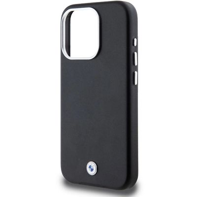 6. BMW Signature Wrapped Metal MagSafe case for iPhone 15 Pro - black
