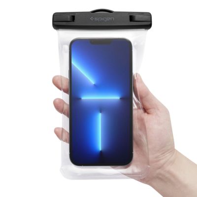 6. Spigen Aqua Shield A601 Case Waterproof IPX8 - Transparent
