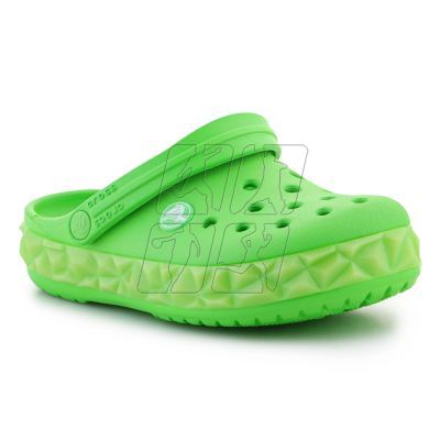 8. Crocs Croc Band Geometric Glow Band Clog K Jr 210132-3WA flip flops