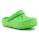 8. Crocs Croc Band Geometric Glow Band Clog K Jr 210132-3WA flip flops