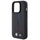 6. BMW Quilted Tricolor iPhone 15 Pro Case - Black