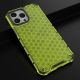 14. Honeycomb Case armor cover with TPU Bumper for iPhone 13 Pro Max green