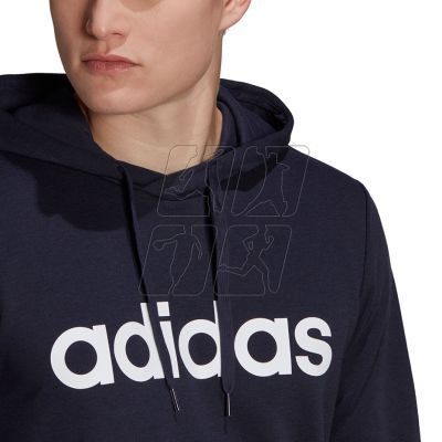 5. adidas Essentials French Terry Linear Logo Hoodie M GK9066