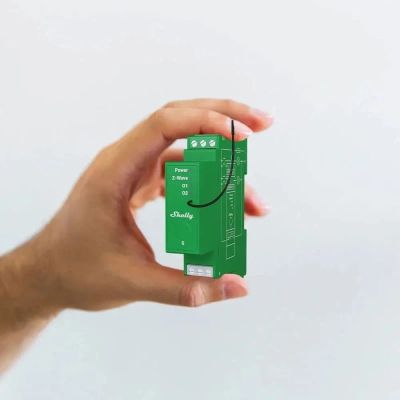 2. Intelligent Z-Wave lighting dimmer Shelly Wave Pro Dimmer 2PM (OUTLET)