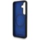 7. Mercedes Silicone Contrasted Curves MagSafe Case for Samsung Galaxy S25 - Black
