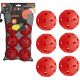 UNIHOC MATCH BALL RED ENERO 6 PCS
