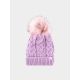Girls' winter hat 4F Junior 4FJWAW24ACAPF421-52S