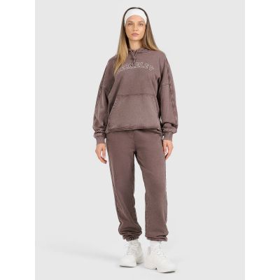 6. Women's sweatshirt with hood, open, 4F 4FRAW25TSWSF2513-81S