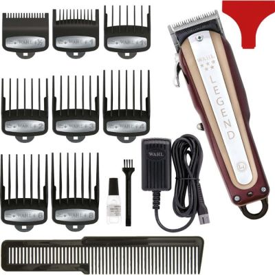 5. Wahl Cordless Legend Burgundy, Silver Lithium-Ion (Li-Ion)