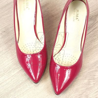 7. Pumps on a stiletto heel lacquered Juma W CIT2565I fuchsia