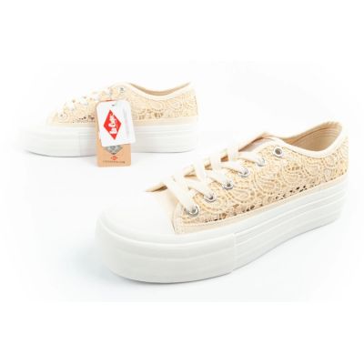 8. Lee Cooper women's sneakers lace openwork platform