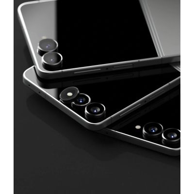 6. Ringke Camera Frame Protector 2-Pack for Samsung Galaxy Z Flip 8 - Black
