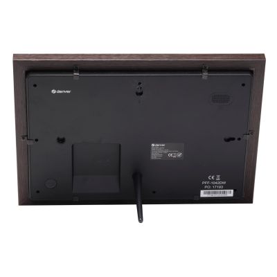 8. Denver PFF-1042DWMK2 Digital Photo Frame Wood 25.6 cm (10.1") Touchscreen Wi-Fi