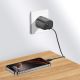 6. Tech-Protect NCA30 PD 30W / QC3.0 USB-A / USB-C wall charger - black