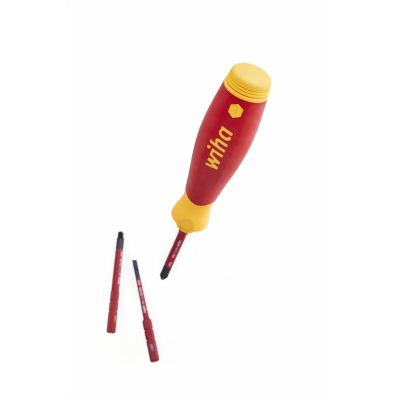 10. Wiha 45296 hand screwdriver Interchangeable bit screwdriver Straight screwdriver