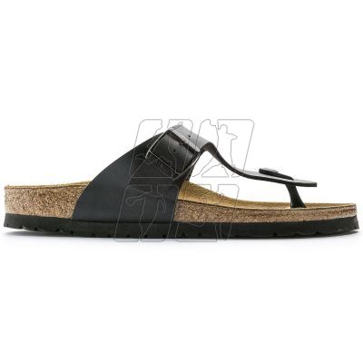 5. Birkenstock Ramses Birko-Flor Black women's flip-flops narrow (44793)