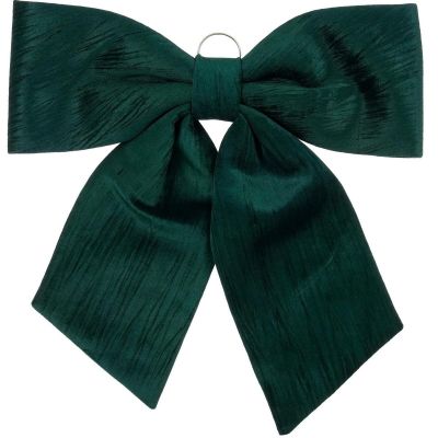 4. GREEN DECORATIVE BOW 67x72x9CM MICA