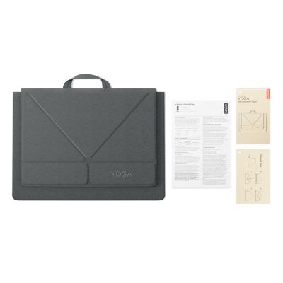 9. Lenovo | Yoga Tote Sleeve | Fits up to size 16" | Sleeve | Gray