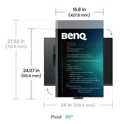 7. BenQ RD280UA Computer Monitor 71.6 cm (28.2") 3840 x 2560 px 4K Ultra HD Black