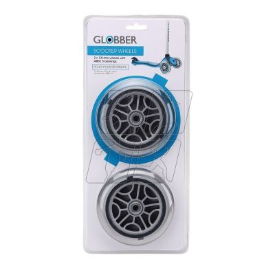 6. Front wheels 121 mm for scooter GLOBBER 526-008 2 pcs.