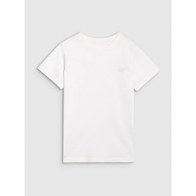 13. Regular plain T-shirt (SET OF 2) for children 4F 4FJRAW25TTSHU3157-93S